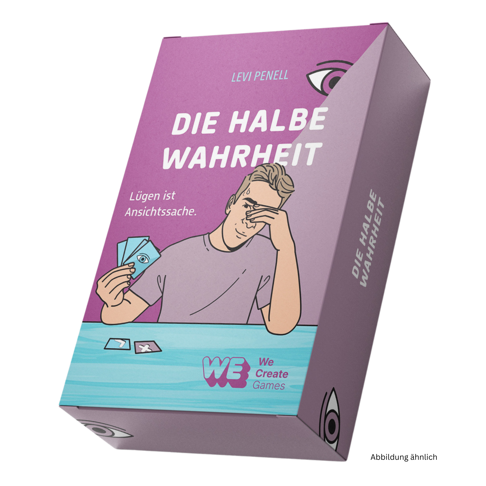 "Die halbe Wahrheit" – Das Kartenspiel von Levi Penell (Originalausgabe, Limited Edition)
