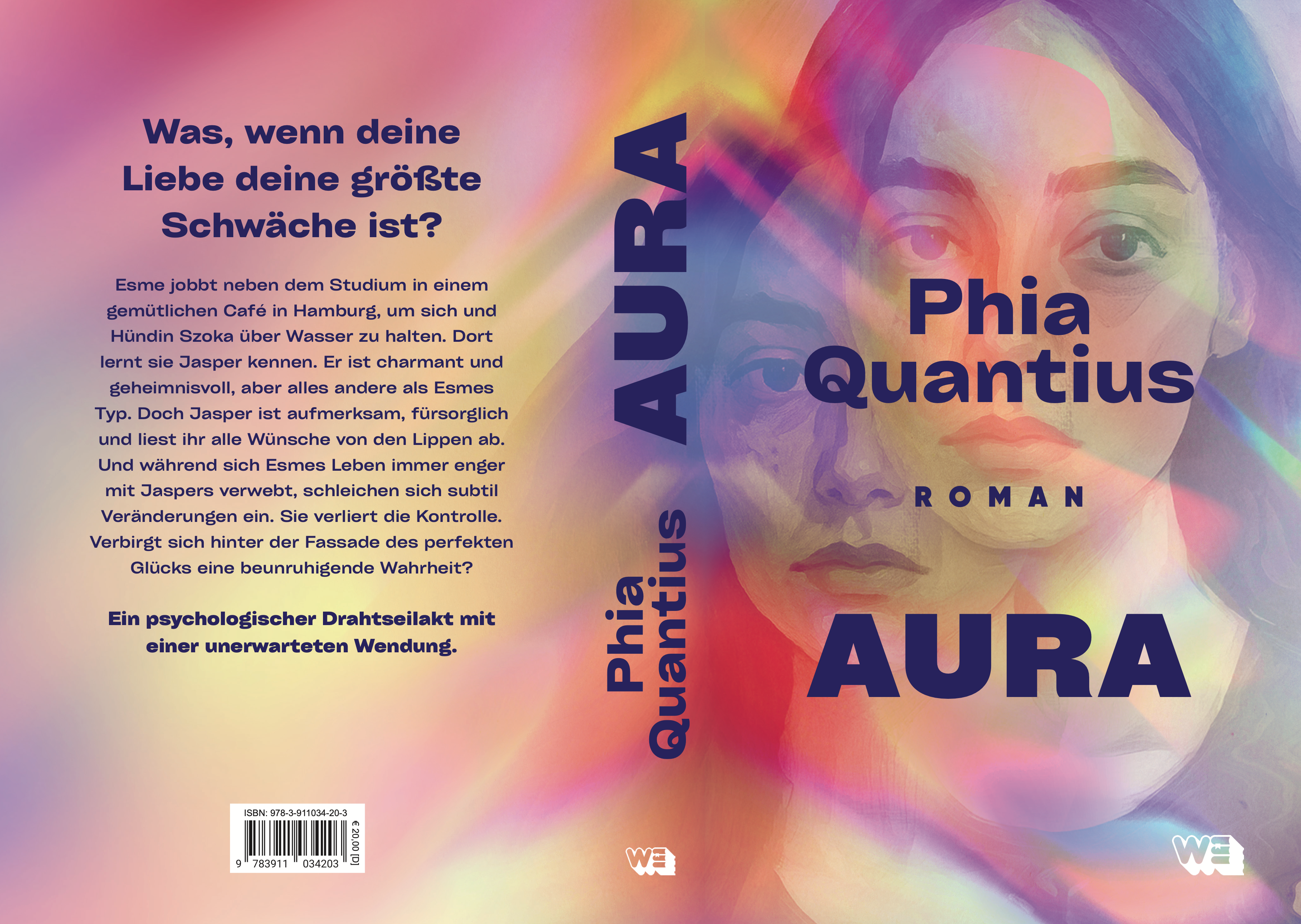 AURA. Eine Liebesgeschichte mit atemberaubendem Twist. Manipulation und Kontrollverlust und die Folgen chronischer Migräne.