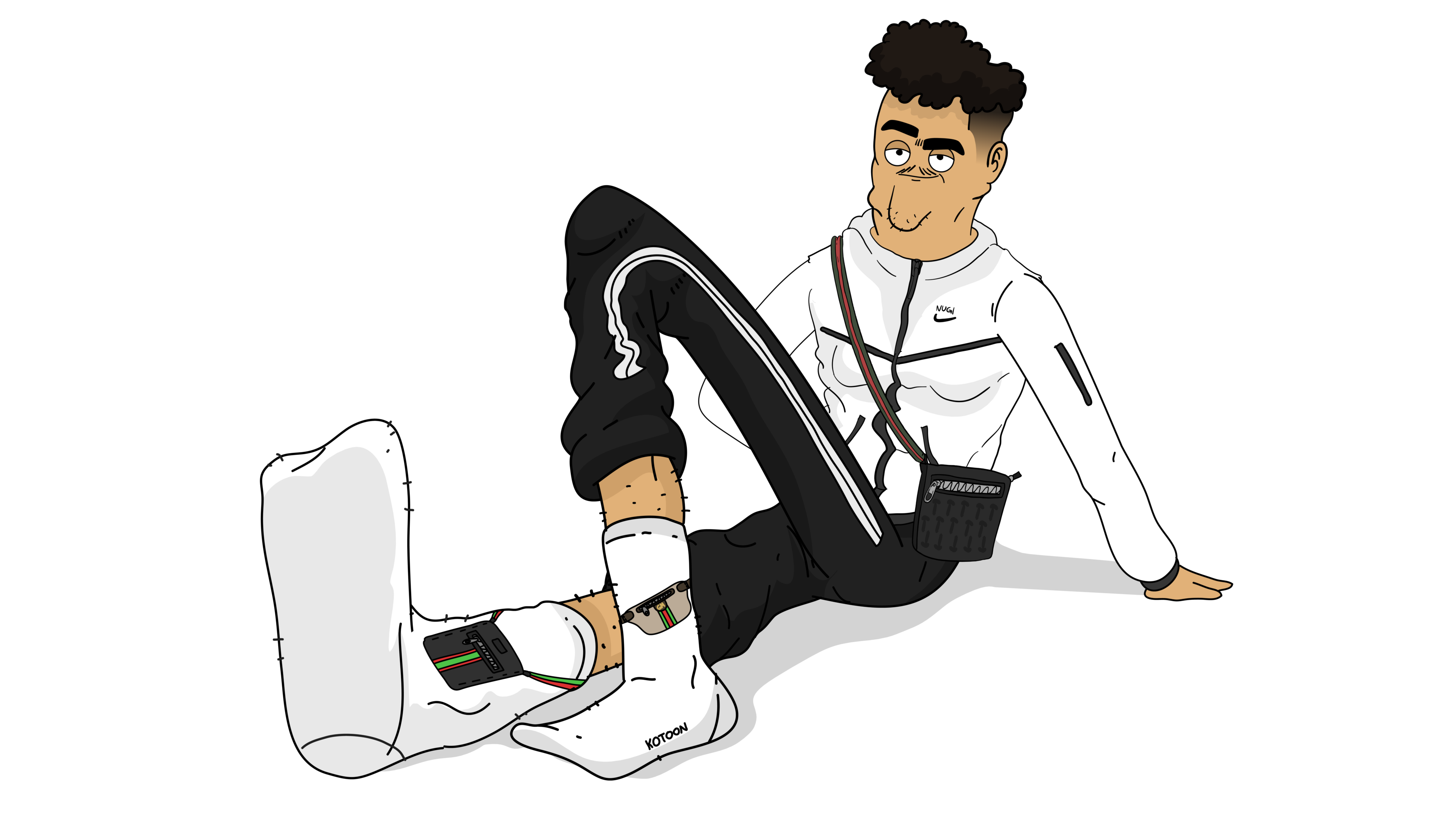 Socken von Kotoon “Abhängen”